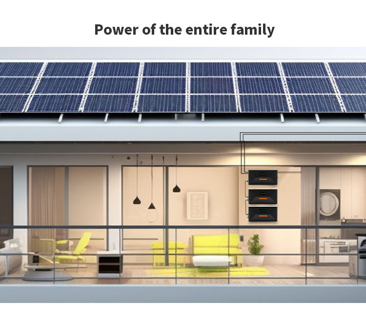 Système de stockage solaire pour balcon HEPWAY = panneau solaire 800 W + batterie de stockage d'énergie (SF100) + micro-onduleur 800 W 